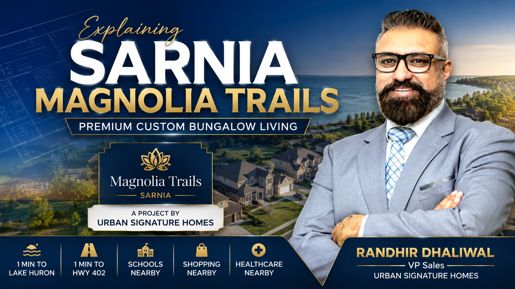 Sarnia Magnolia Trails by Urban Signature Homes - premium custom bungalow living